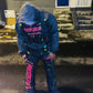 Pink Prosperous Splatter Sweatsuit