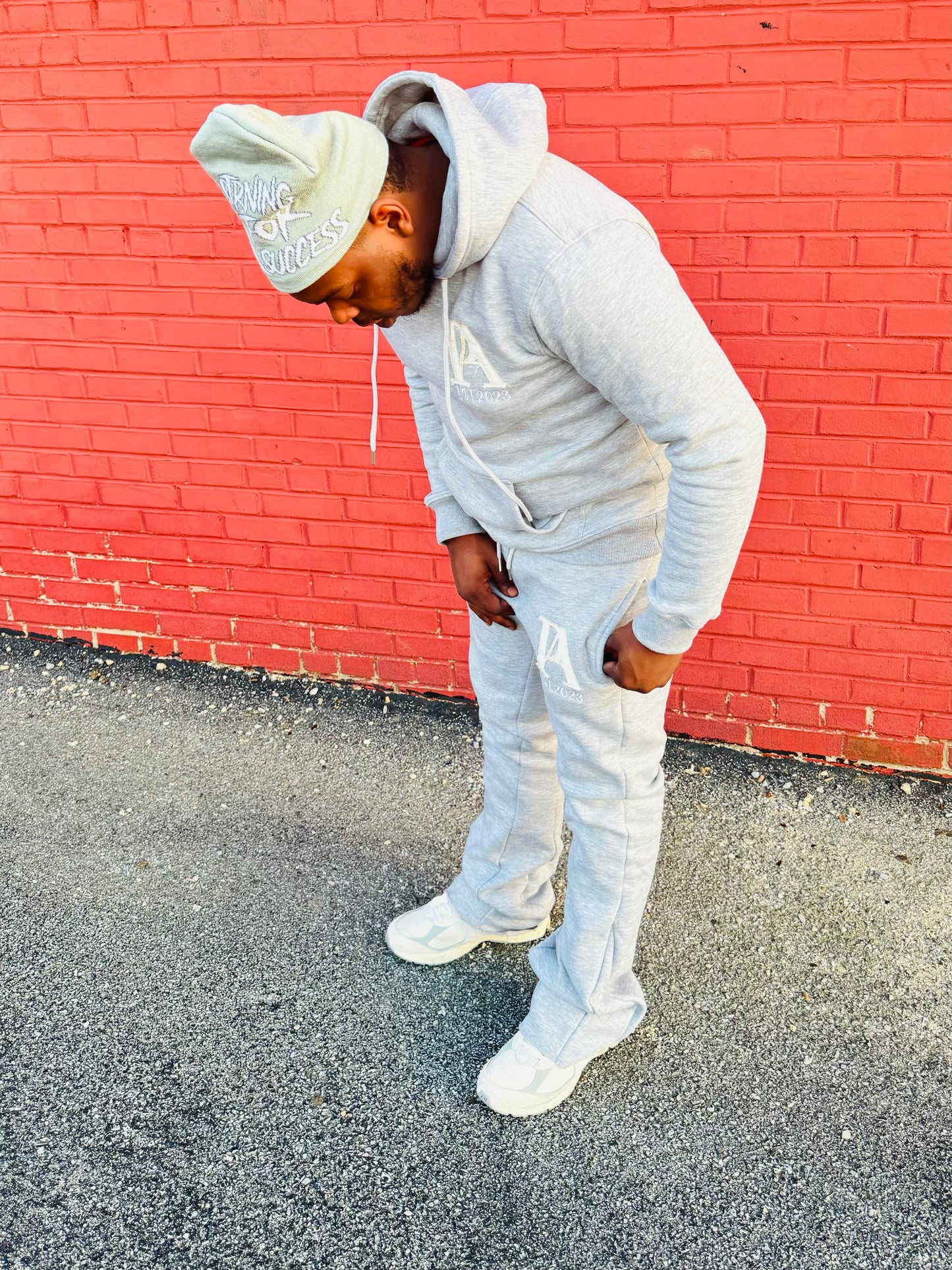 Grey PA Signature Hoodie