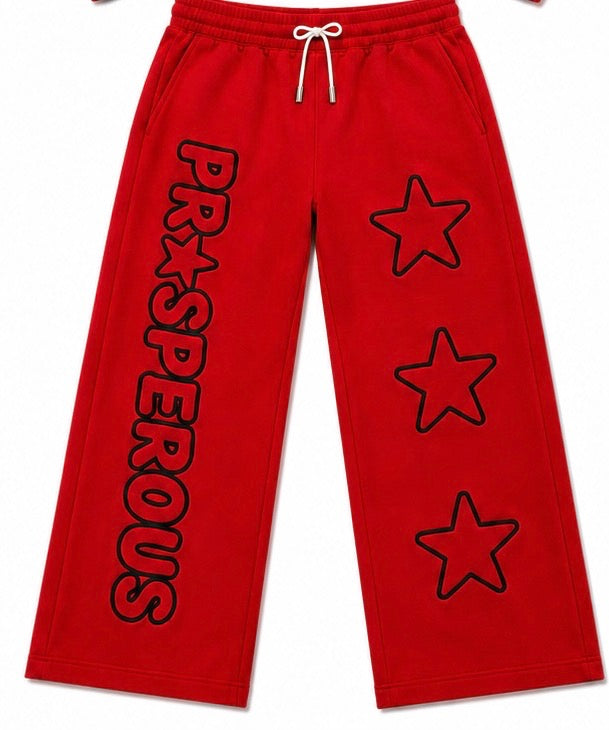 Executive Red PA Star Sweatpants