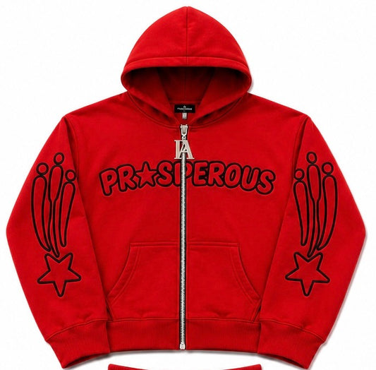 Executive Red PA Star Hoodie