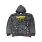 Yellow Prosperous Splatter Hoodie
