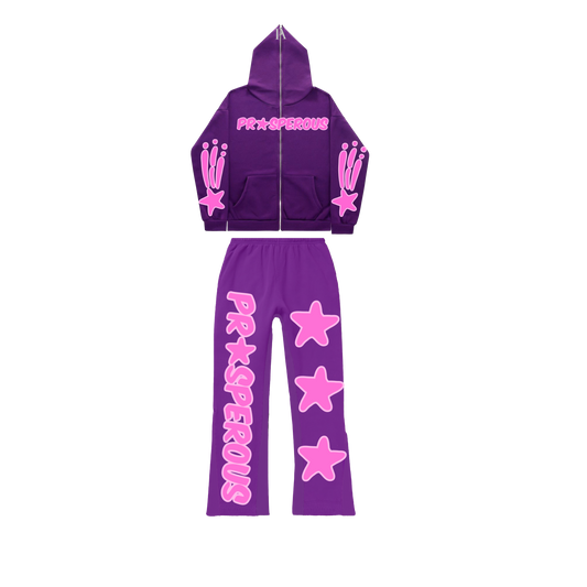 Purple PA Star Sweatsuit