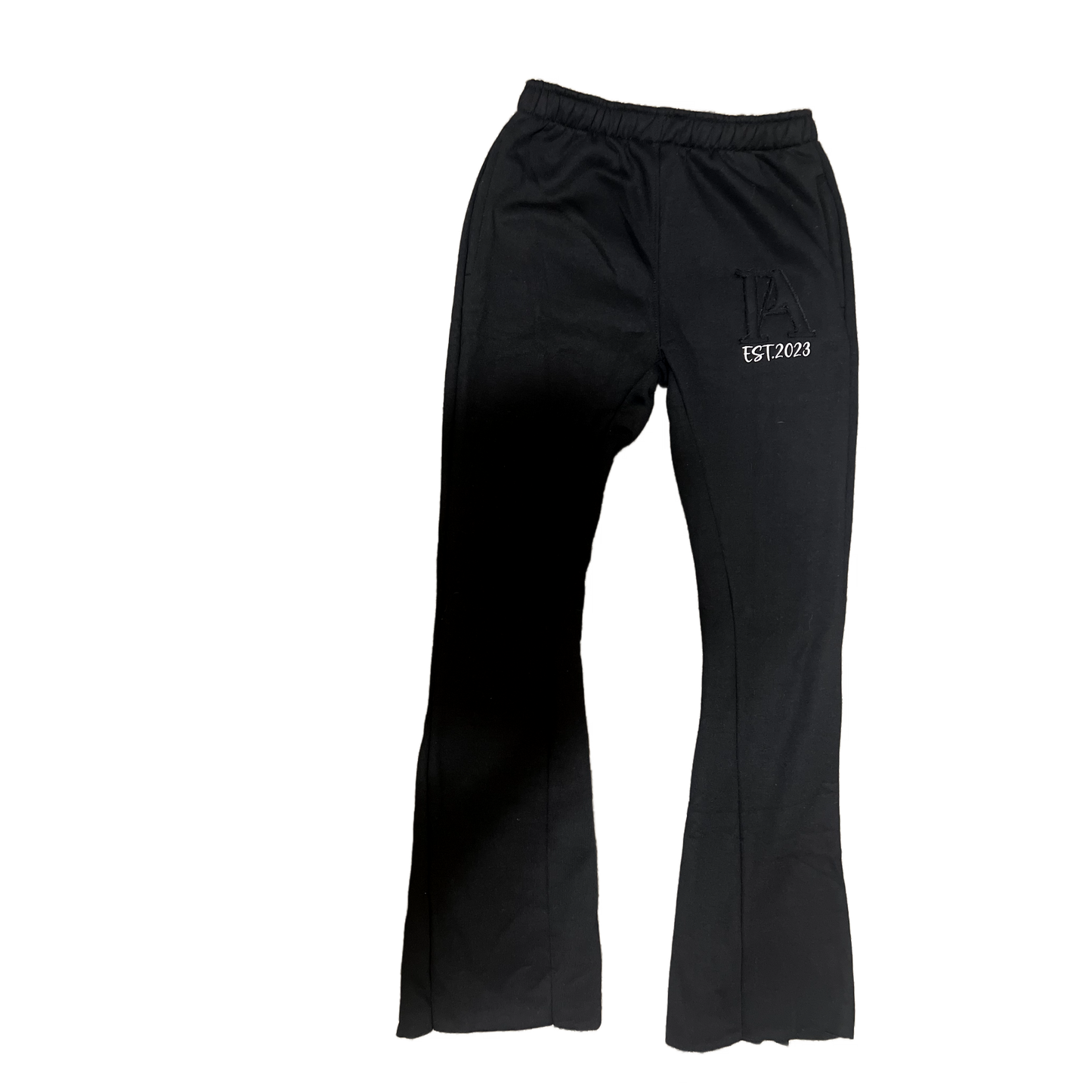 Black Flared PA Sweatpants