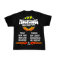 Black PA Oversized Worldwide T